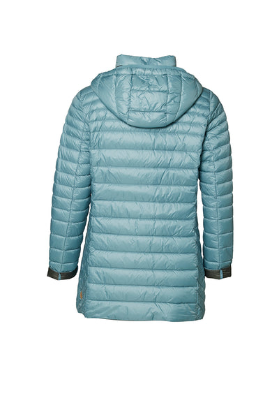 Windfield / Danwear Albina Light Down Lette dunjakker 0414 Smokeblue/Olive