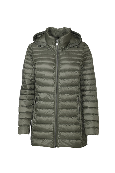 Windfield / Danwear Albina Light Down Lette dunjakker 14 Hunter green