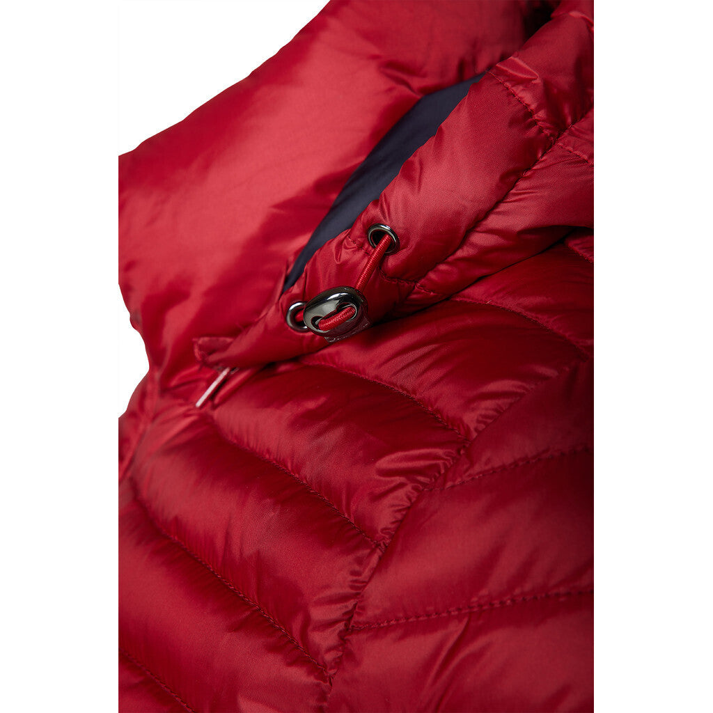 Windfield / Danwear Albina Light Down Lette dunjakker 1608 Red/Navy