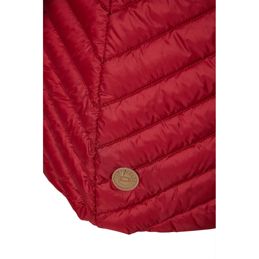 Windfield / Danwear Albina Light Down Lette dunjakker 1608 Red/Navy