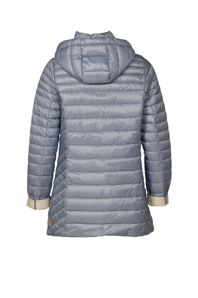 Windfield / Danwear Albina Light Down Lette dunjakker 2102 Light Blue/Sand