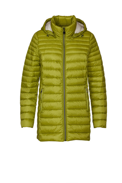 Windfield / Danwear Albina Light Down Lette dunjakker 2402 Lime/Sand