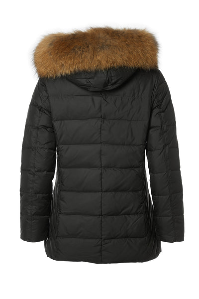 Windfield / Danwear Aliz With Real Fur Black Label Down 14 Army