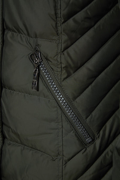 Windfield / Danwear Aliz With Real Fur Black Label Down 14 Army