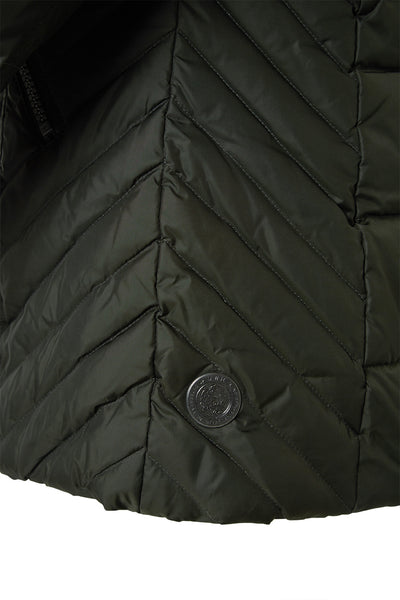 Windfield / Danwear Aliz With Real Fur Black Label Down 14 Army