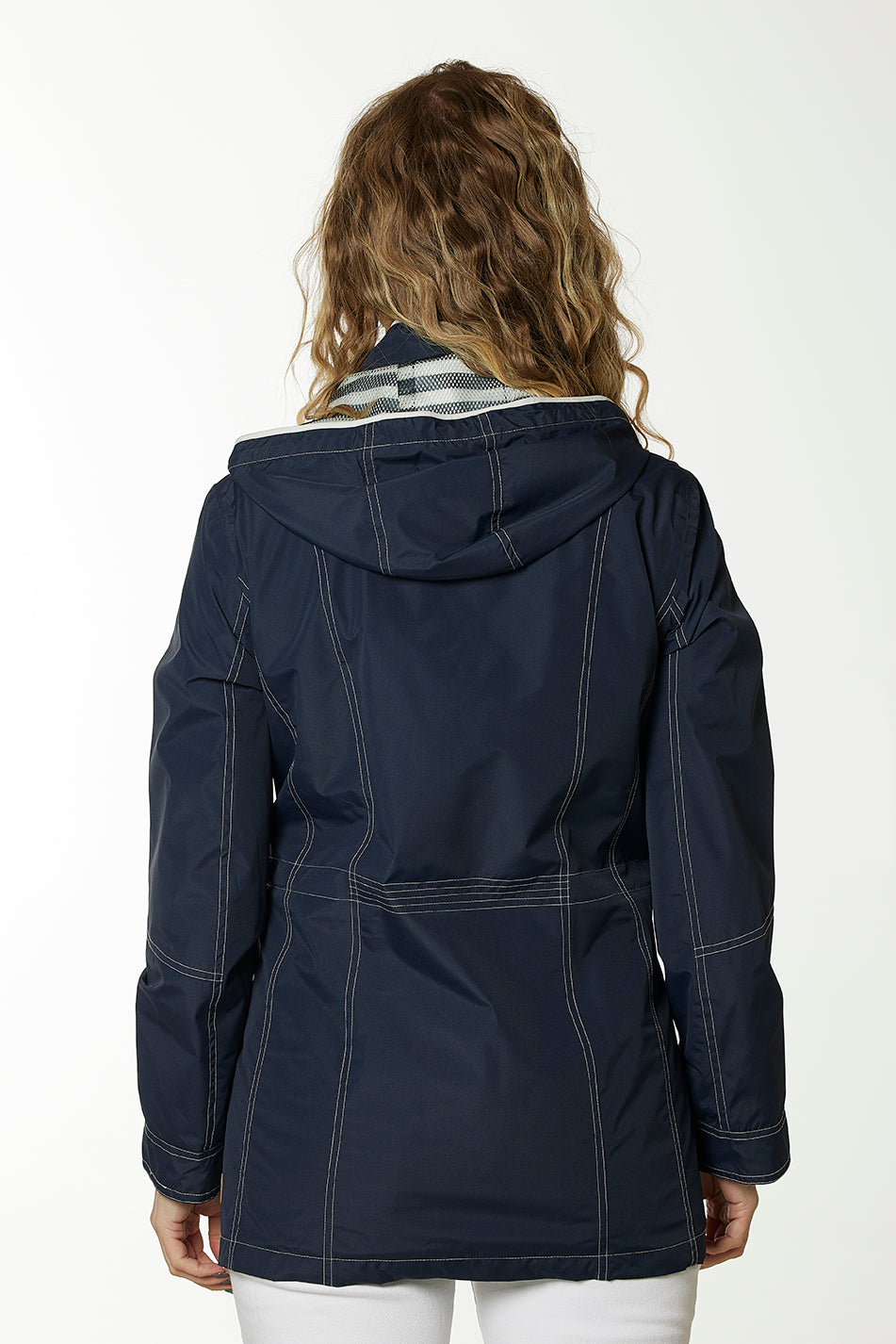 Windfield / Danwear Bea Forårsjakke 0801 Navy/Offwhite