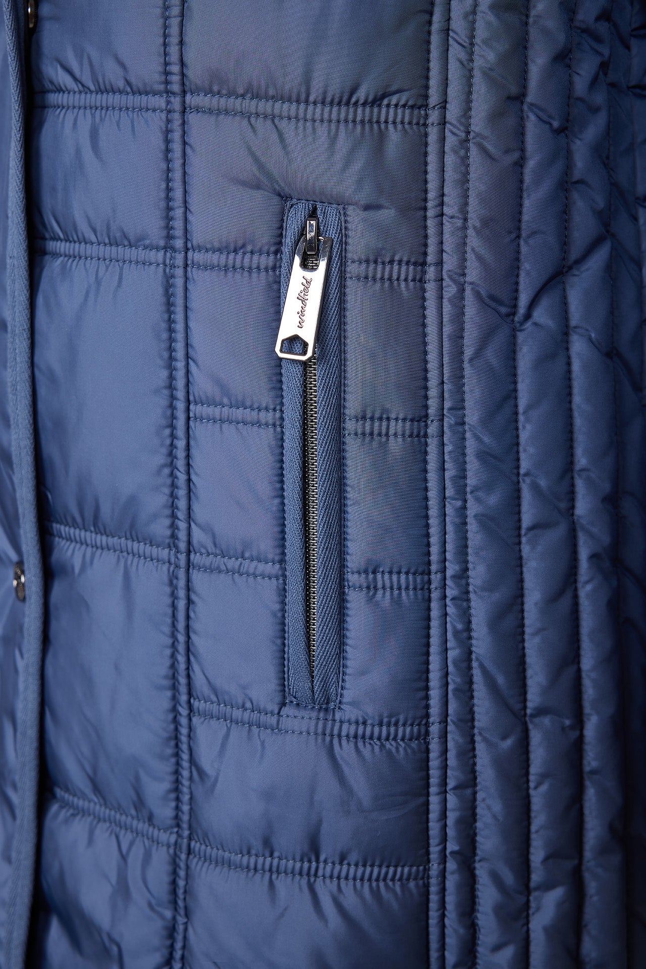 Windfield / Danwear Calina Vinterjakker 41/09 Blue Sea/Black