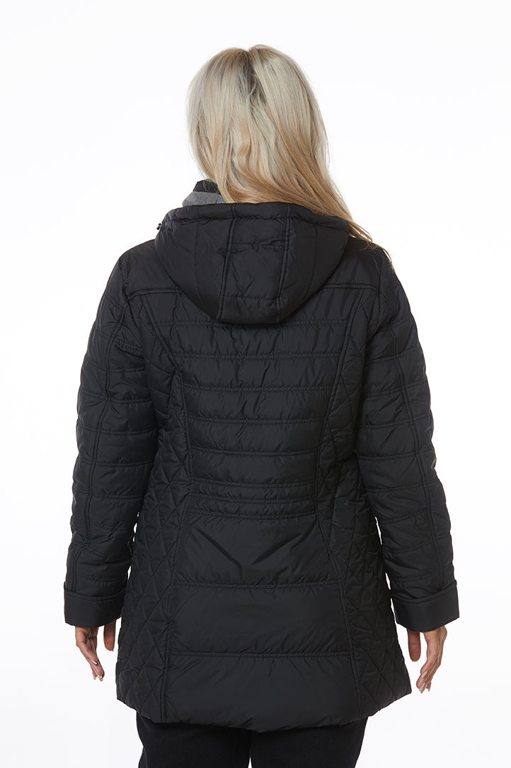 Windfield / Danwear Carly Vinterjakker 09 Black,