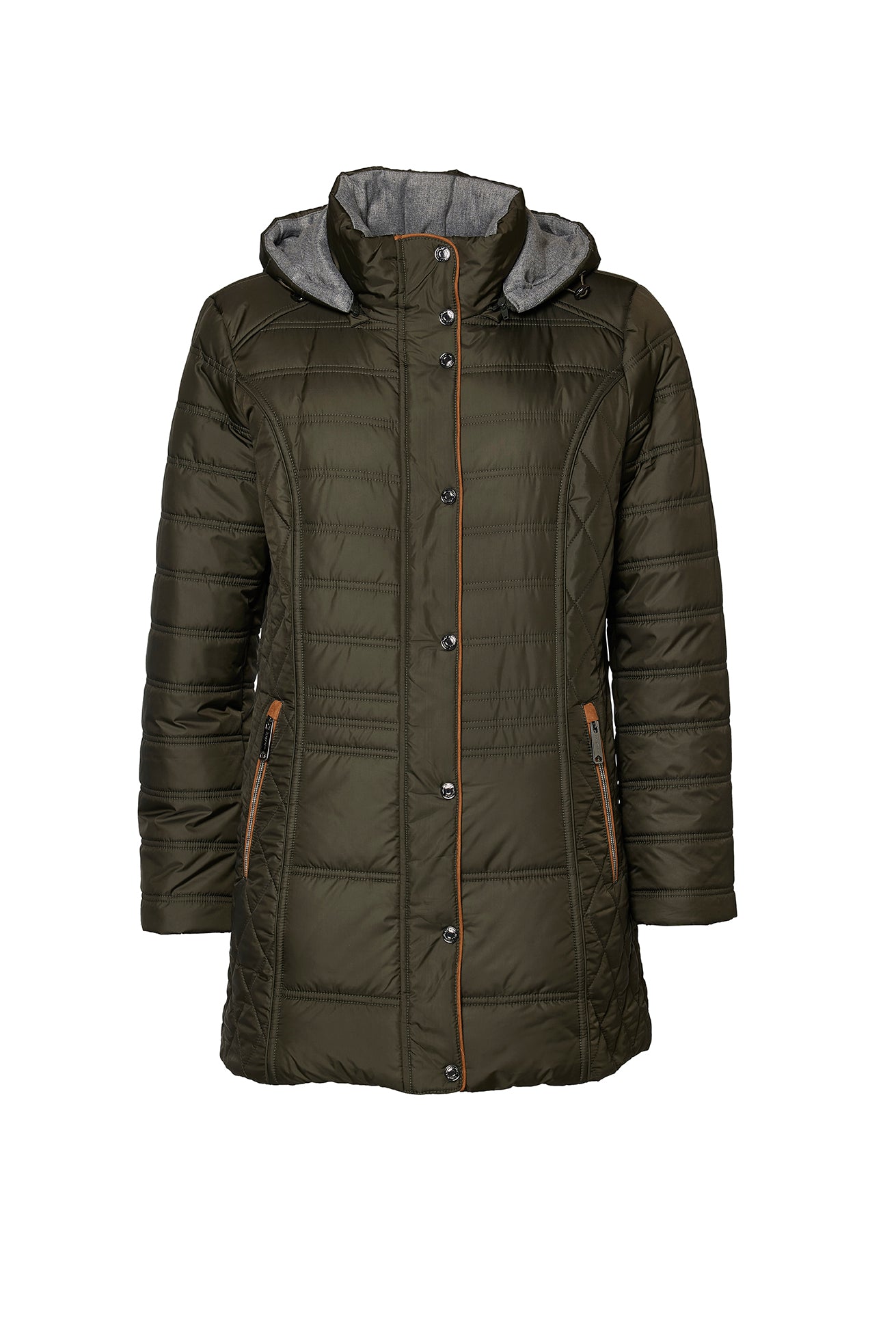 Windfield / Danwear Carly Vinterjakker 14 Army