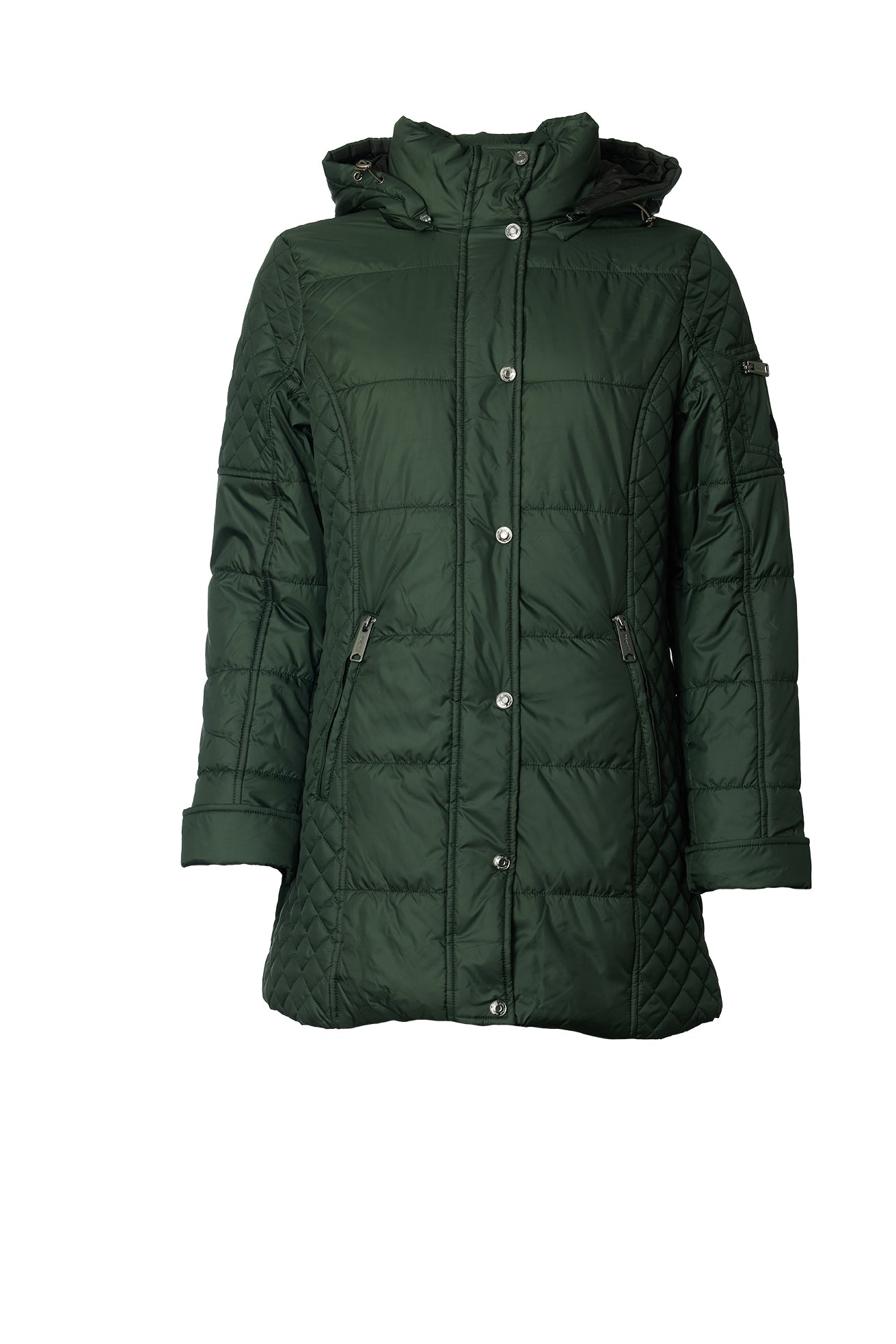 Windfield / Danwear Ester Vinterjakker 14/09 Bottlegreen/Black