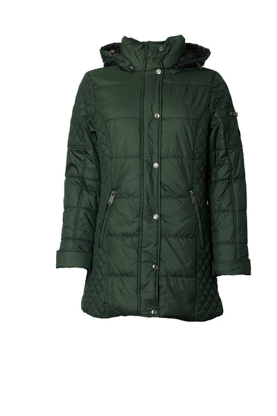 Windfield / Danwear Ester Vinterjakker 14/09 Bottlegreen/Black