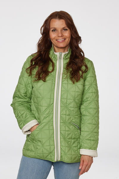 Windfield / Danwear Ghita Forårsjakke 64 Apple Green