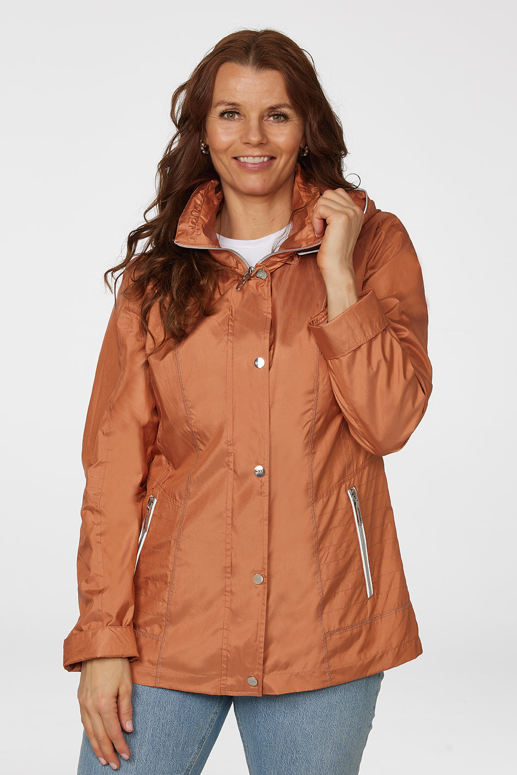 Windfield / Danwear Gloria Forårsjakke 13 Orange