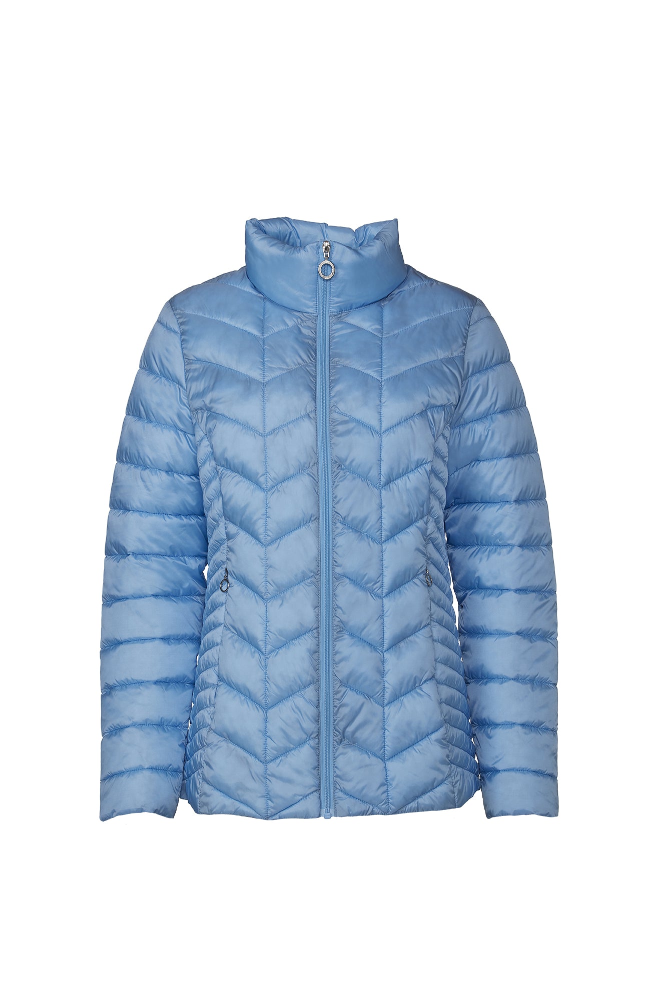 Windfield / Danwear Gunda Lette dunjakker 21 Light Blue.