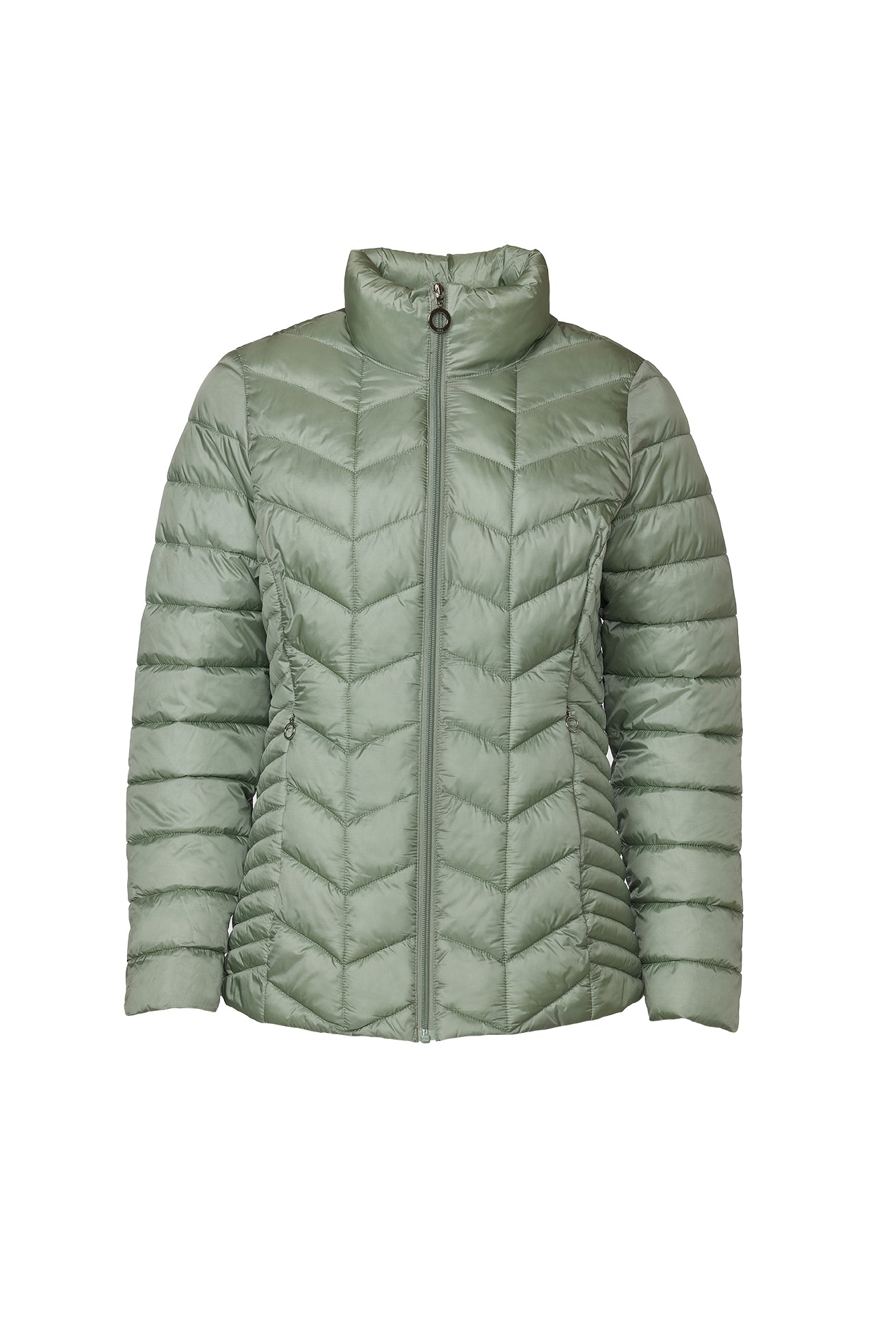 Windfield / Danwear Gunda Lette dunjakker 66 Green.