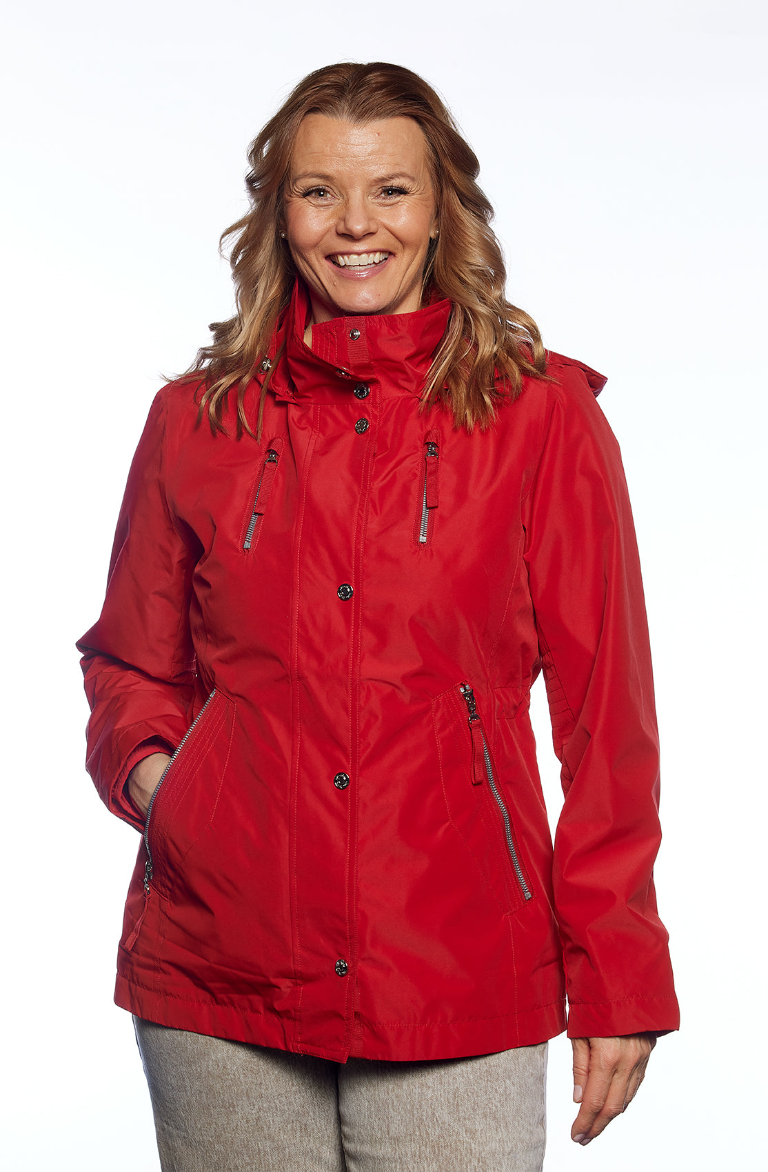 Windfield / Danwear Ibi Forårsjakke 16 Red.