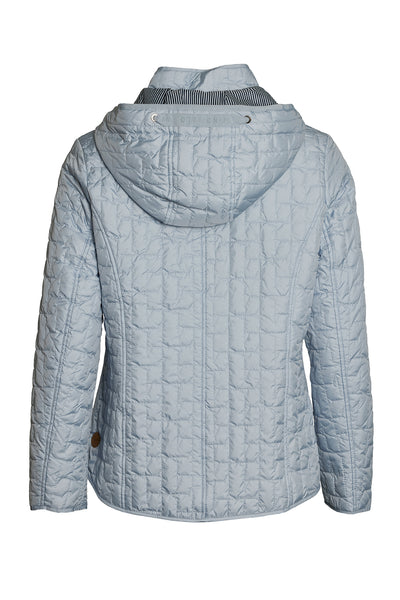 Windfield / Danwear Ilselill Forårsjakke 21/08-Light Blue/Navy