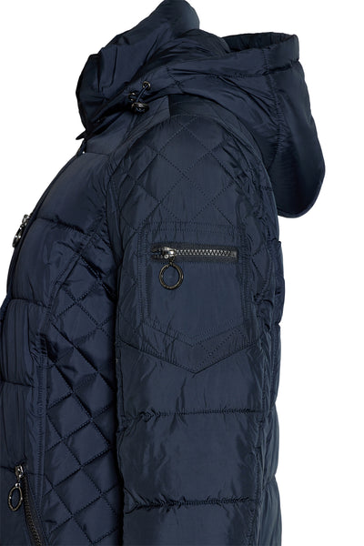 Windfield / Danwear Jolina Vinterjakker 08 Navy