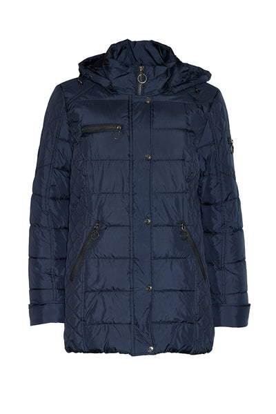 Windfield / Danwear Jolina Vinterjakker 08 Navy