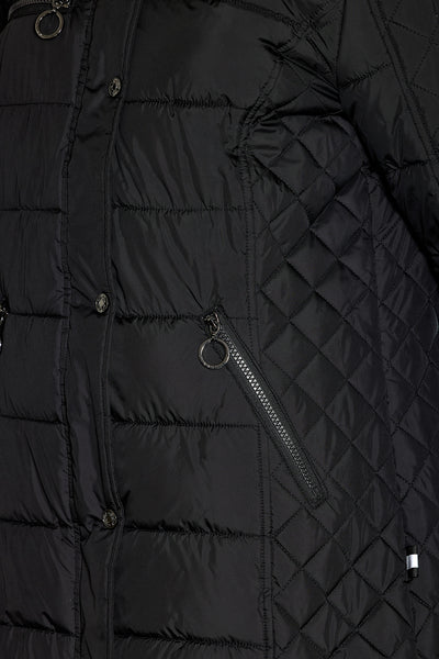 Windfield / Danwear Jolina Vinterjakker 09 Black