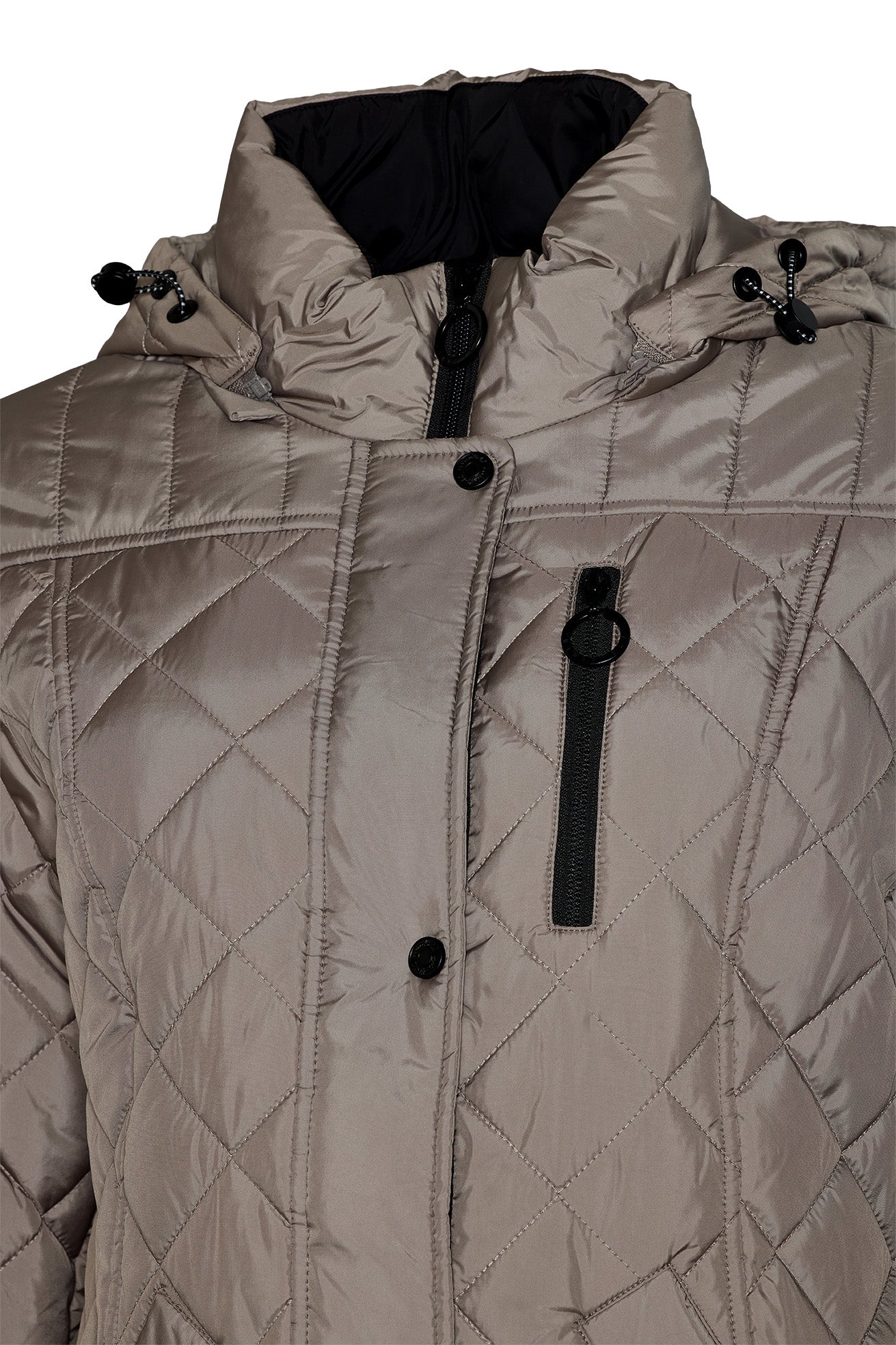 Windfield / Danwear Jorie Vinterjakker 22 taupe