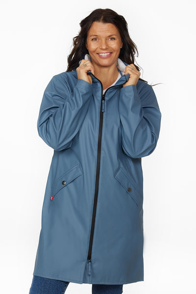 Windfield / Danwear Liesa Regnjakker 61. Dream Blue