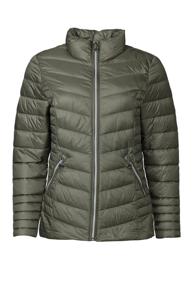 Windfield / Danwear Venessa Lette dunjakker 14 Hunter green