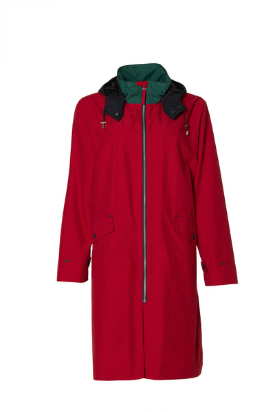 Windfield / Danwear Berta Raincoat Taslon 16 Red