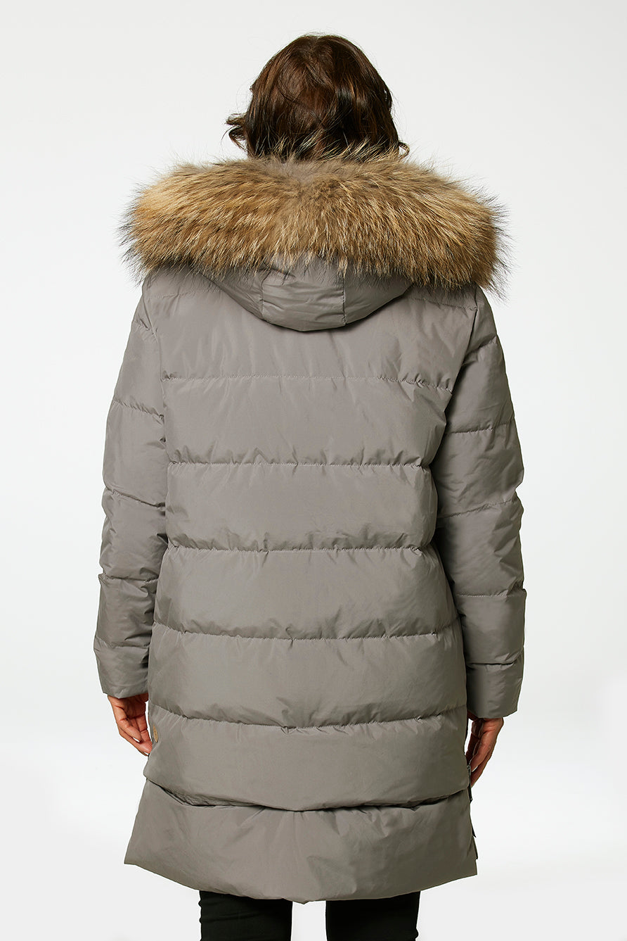 Windfield / Danwear Claudia Black Label Down 02 Sand.